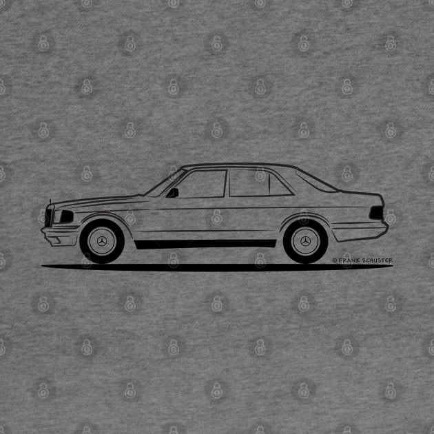 Mercedes 450 SE Sedan W116 by PauHanaDesign